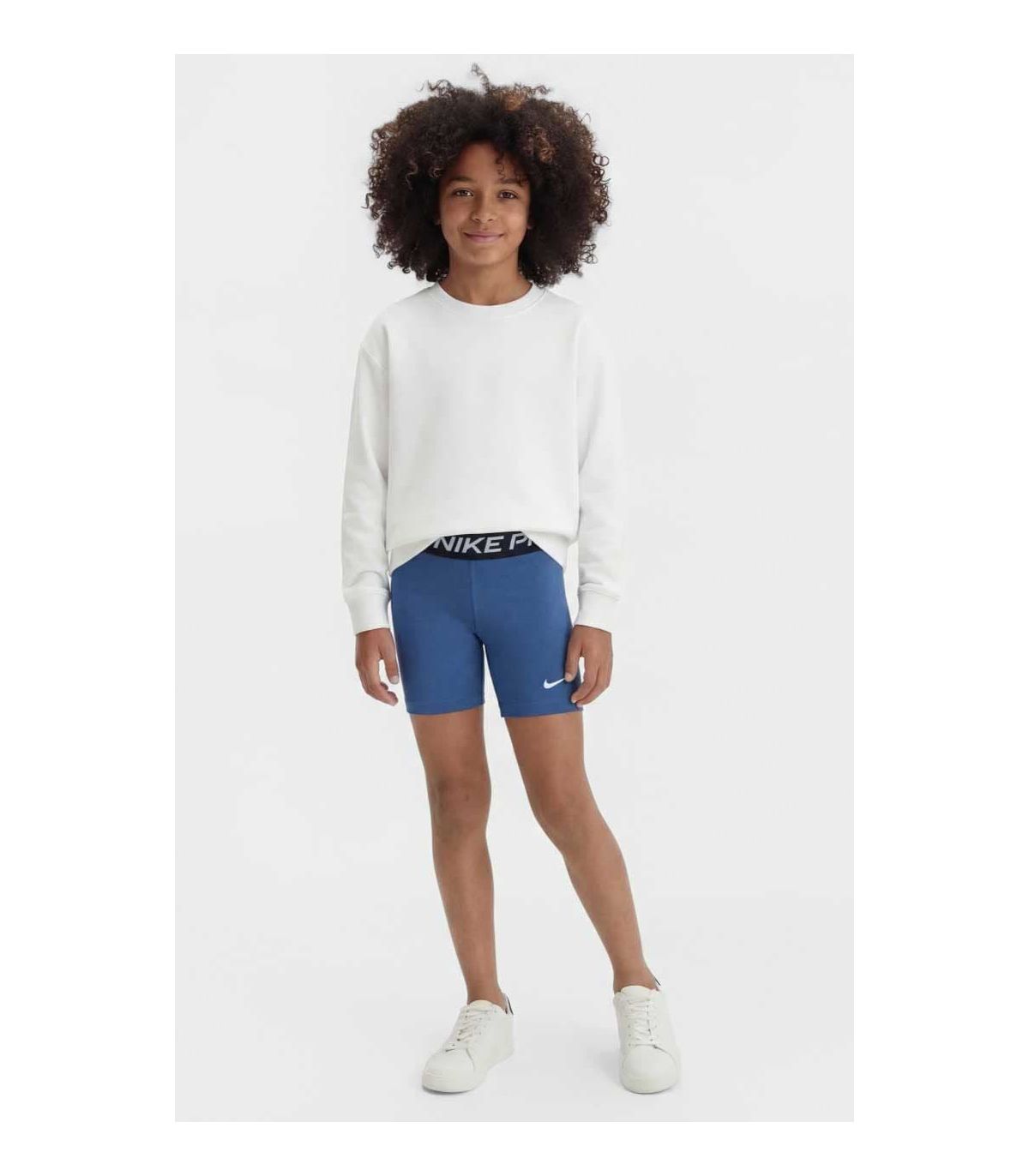 Nike Mallas Cortas Nike Pro Niña Azul | Dri-FIT transpirable