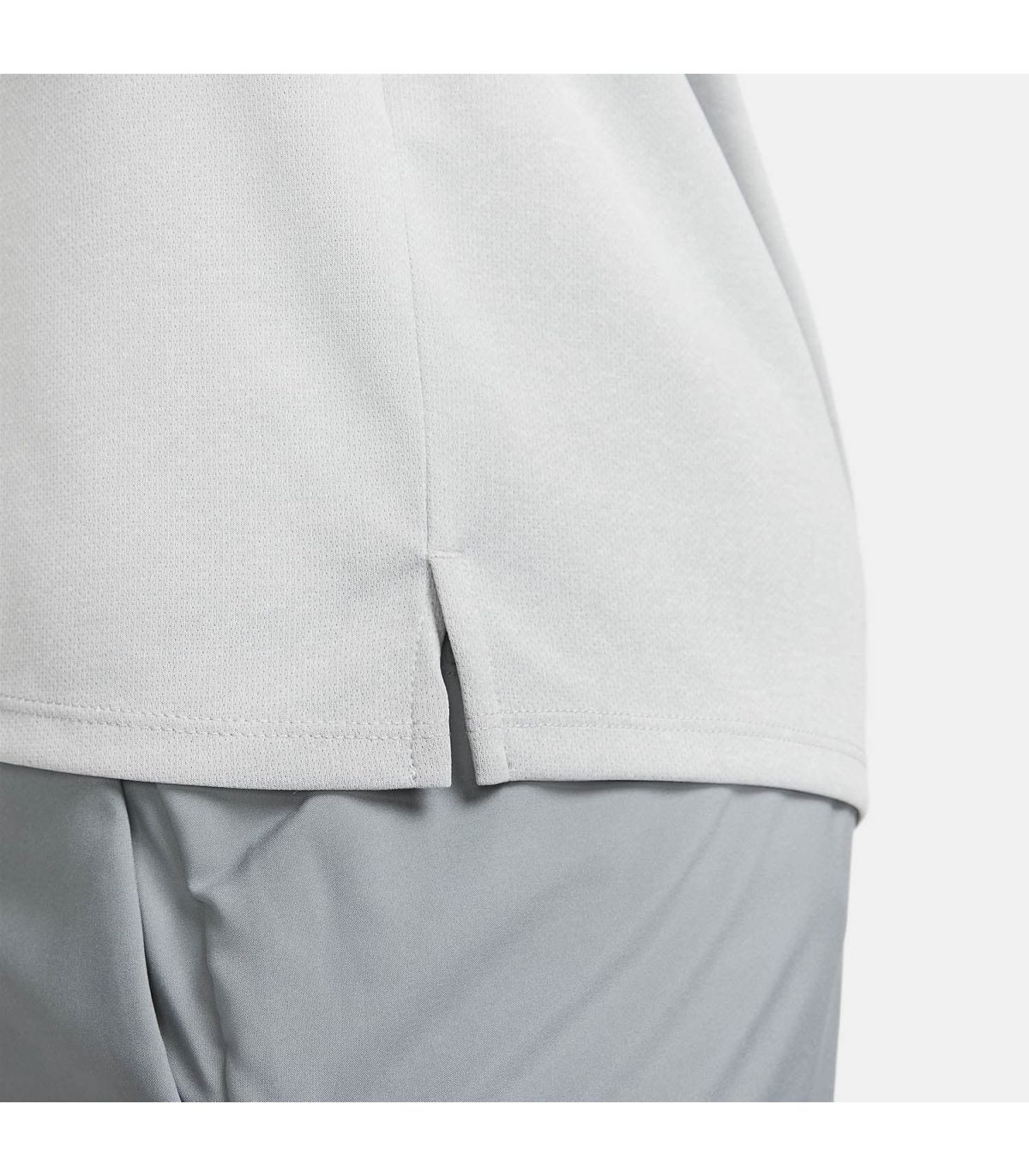 Nike Camiseta Running Dri-FIT Miller | Frescura gris asfalto