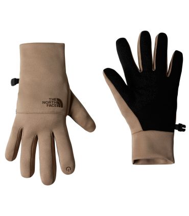 Guantes de running The North Face Etip Mushroom beige | Grip