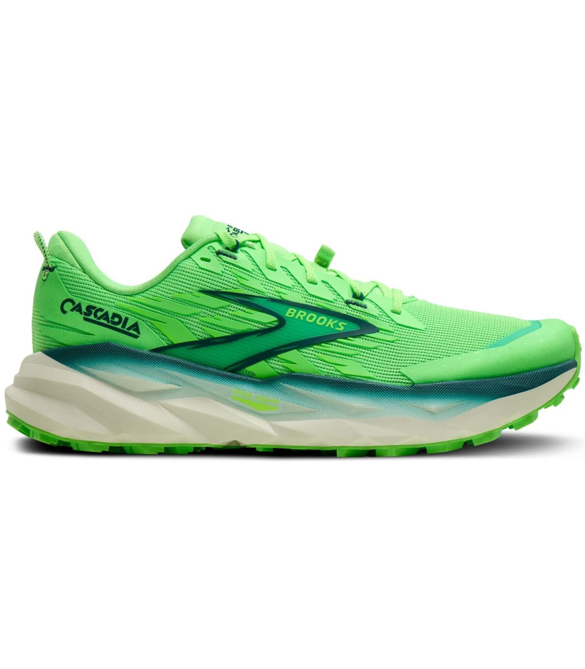 Brooks Cascadia 19 Gecko: Domina el trail con estabilidad