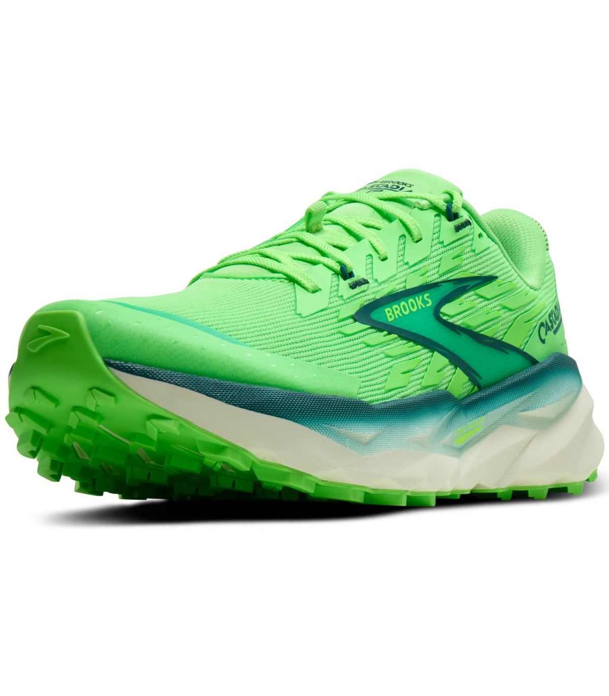 Brooks Cascadia 19 Gecko: Domina el trail con estabilidad