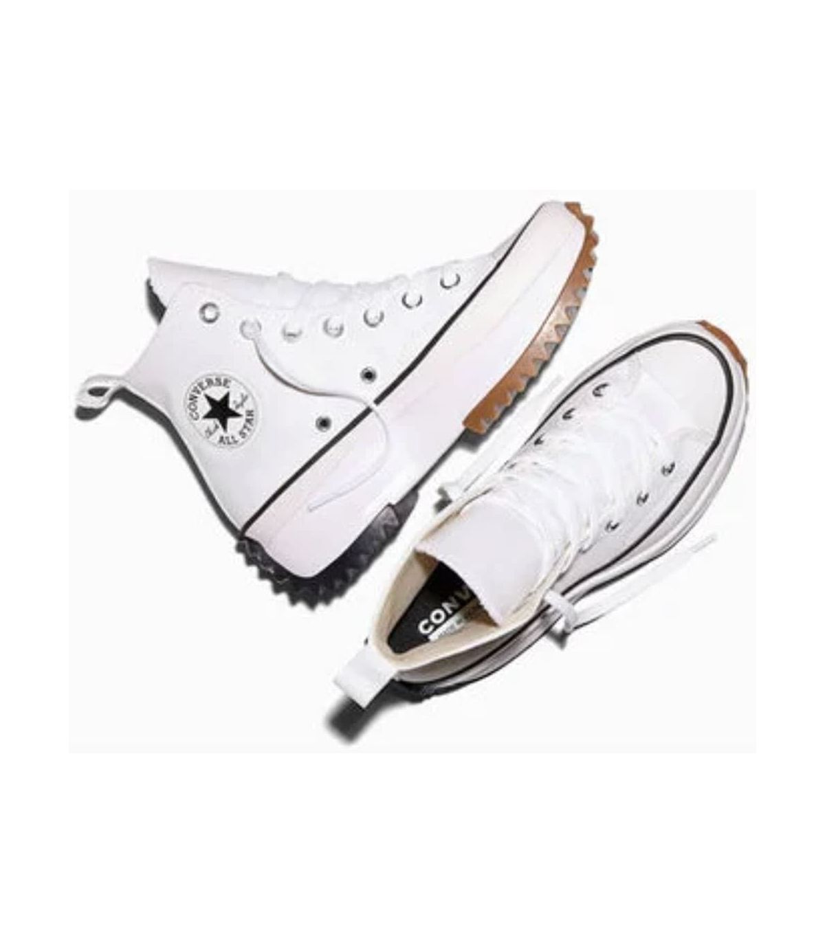 Converse Run Star Hike Platform Canvas Blanco - Calzado Casual Mujer