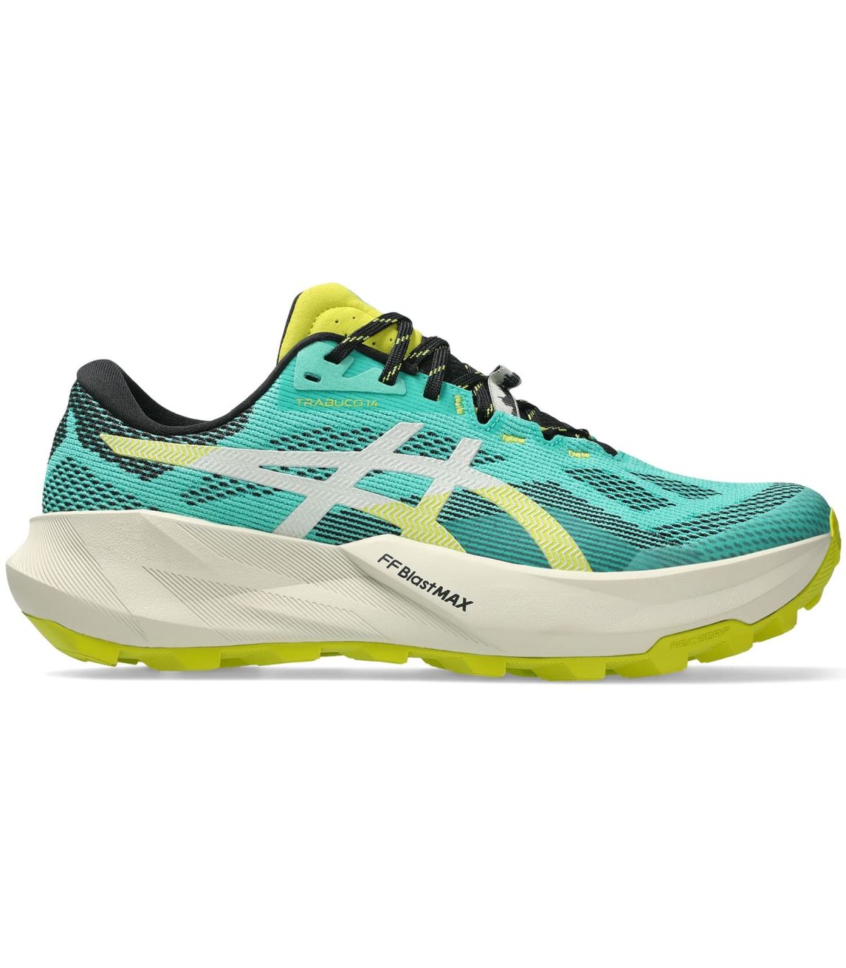 Asics Trabuco 14 Aurora Green: Trail running técnico y seguro