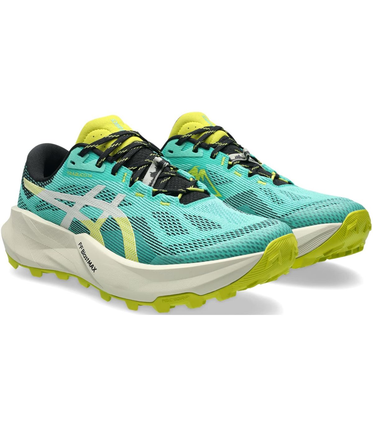 Asics Trabuco 14 Aurora Green: Trail running técnico y seguro
