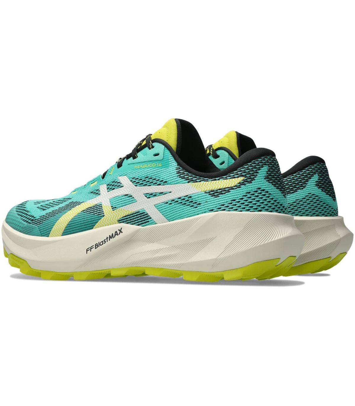 Asics Trabuco 14 Aurora Green: Trail running técnico y seguro