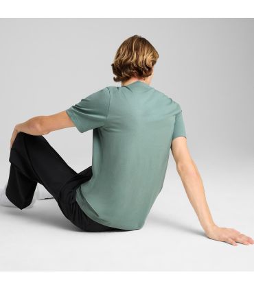 Puma Camiseta Essentials Elevated | Bordado Moon Acanalado