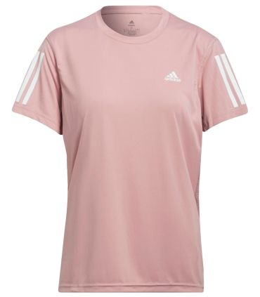 Adidas Camiseta Own The Run Pink Mujer | Reflectividad 360