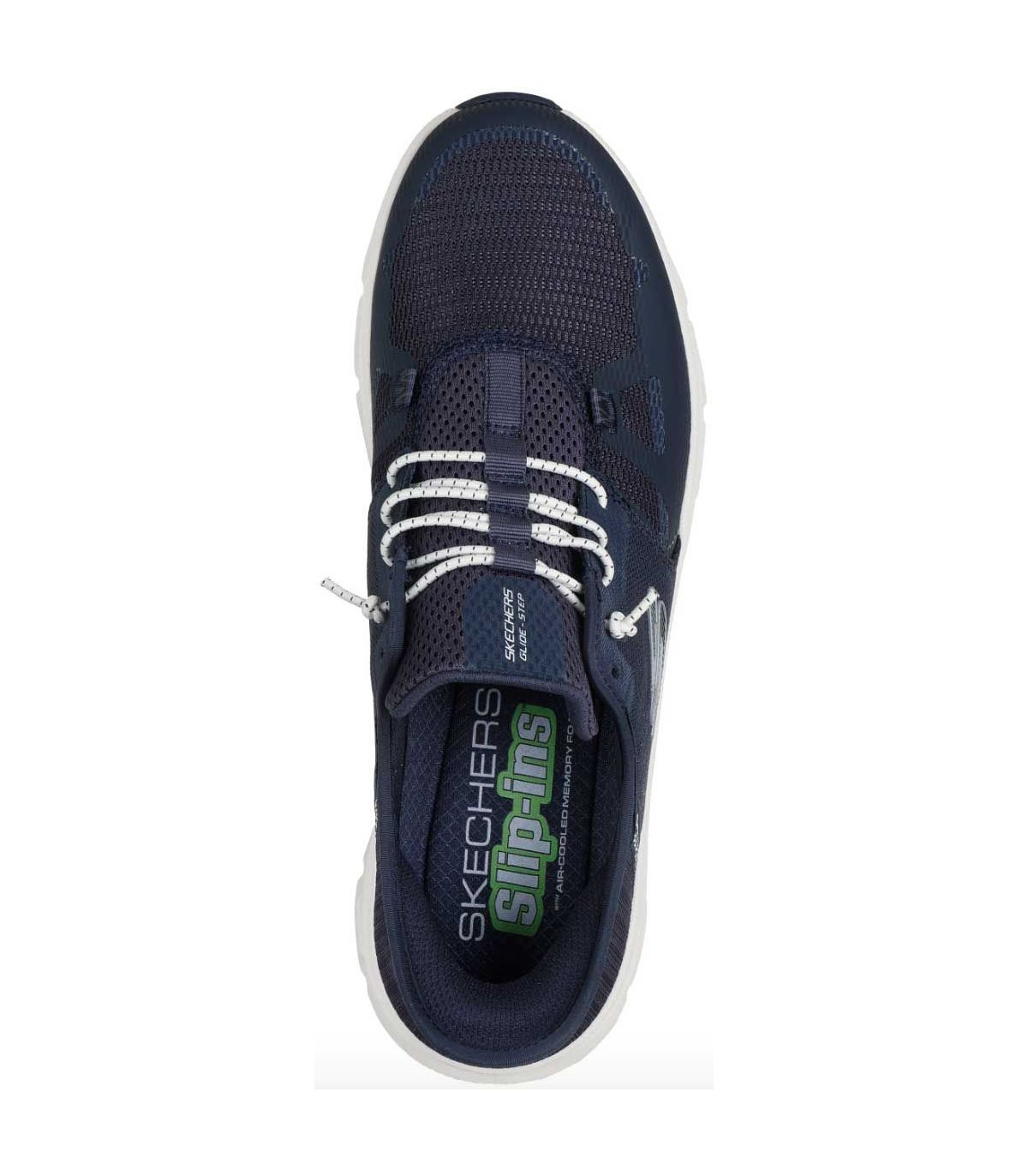 Skechers Slip-Ins Glide-Step Pro Navy | Geometría articulada