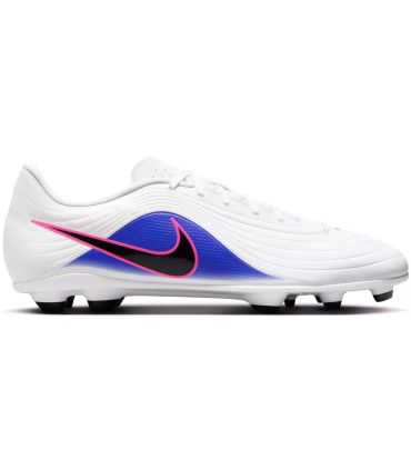 Botas de fútbol Nike Tiempo Maestro Club FG/MG junior blancas para césped natural y artificial