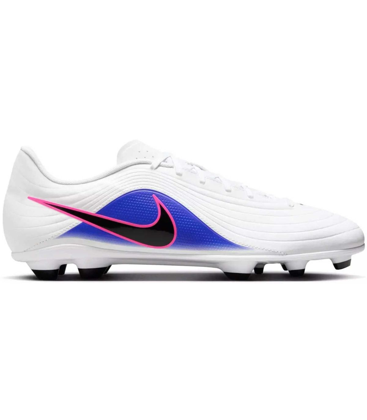 Botas de fútbol Nike Tiempo Maestro Club FG/MG junior blancas para césped natural y artificial