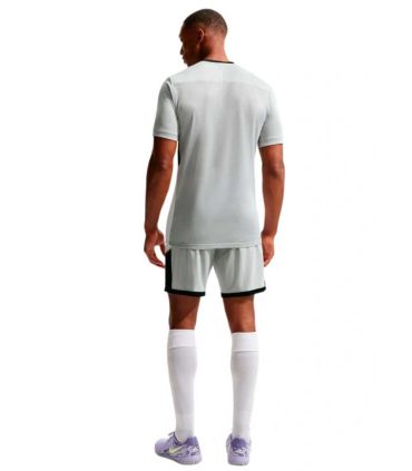 Nike Camiseta Academy Gris | Paneles laterales y cuello contraste