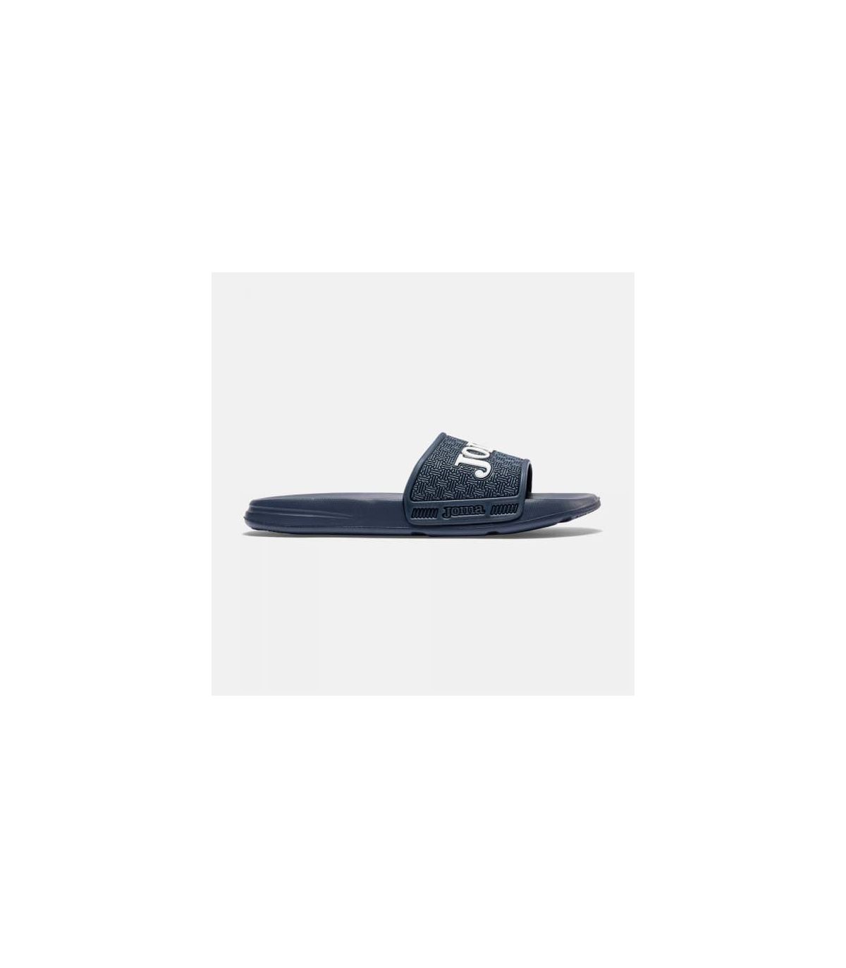 Chanclas Joma S.Land JR azules ergonómicas para piscina y post-entrenamiento infantil.