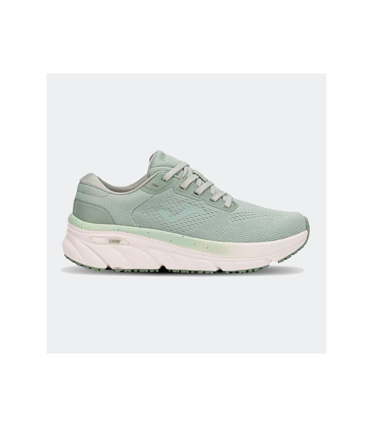Zapatillas Joma Atreyu verdes para mujer, diseño urbano deportivo con pisada neutra y máxima comodidad.