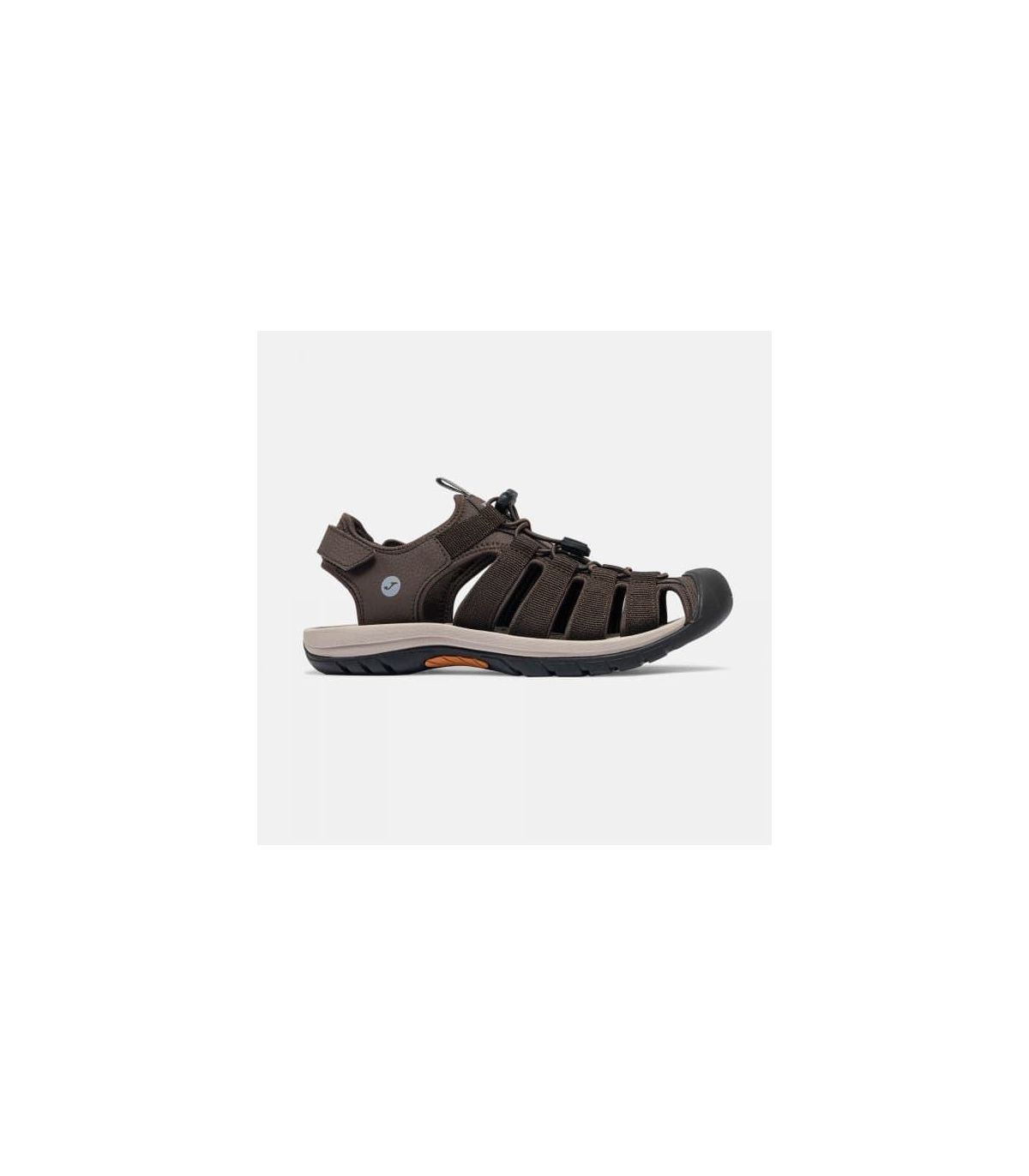 Sandalias Joma Gea marrones: calzado ergonómico y ligero para recuperación post-entrenamiento y verano.