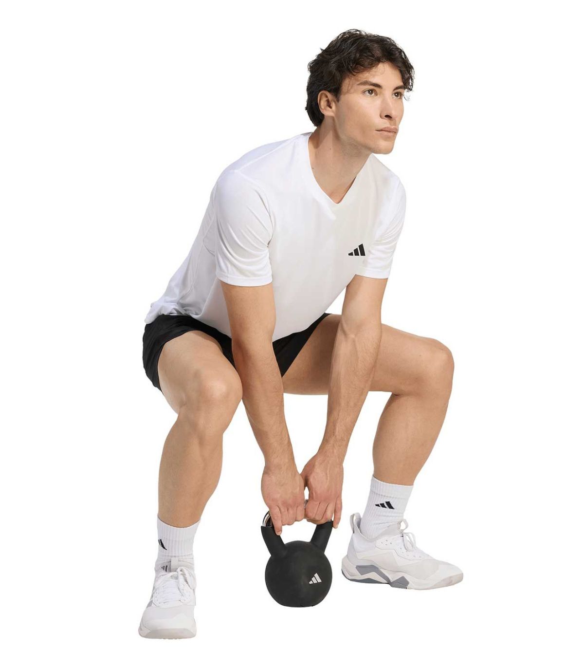 Adidas Train Essentials Blanco | Prenda deportiva fitness