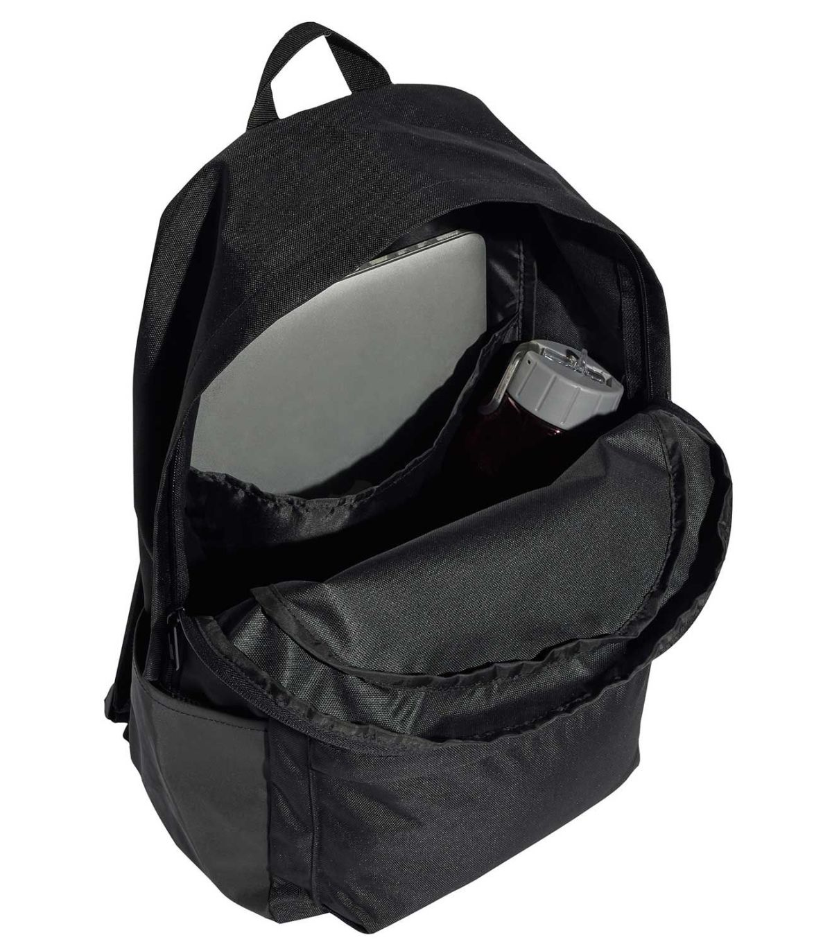 Adidas Mochila Classic 3 Bar Logo Negro | 27L y ergonomía