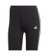 Adidas mallas cortas Essentials 3 bandas mujer | Negro