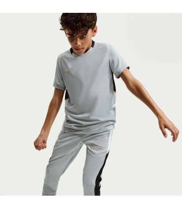 Nike Camiseta Academy Junior Gris | Tejido técnico transpirable infantil