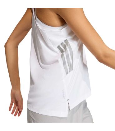 Adidas Camiseta Tirantes de Running Iconictnk Mujer | Espalda nadadora