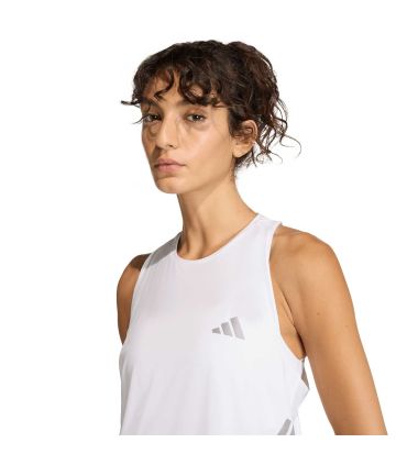 Adidas Camiseta Tirantes de Running Iconictnk Mujer | Espalda nadadora