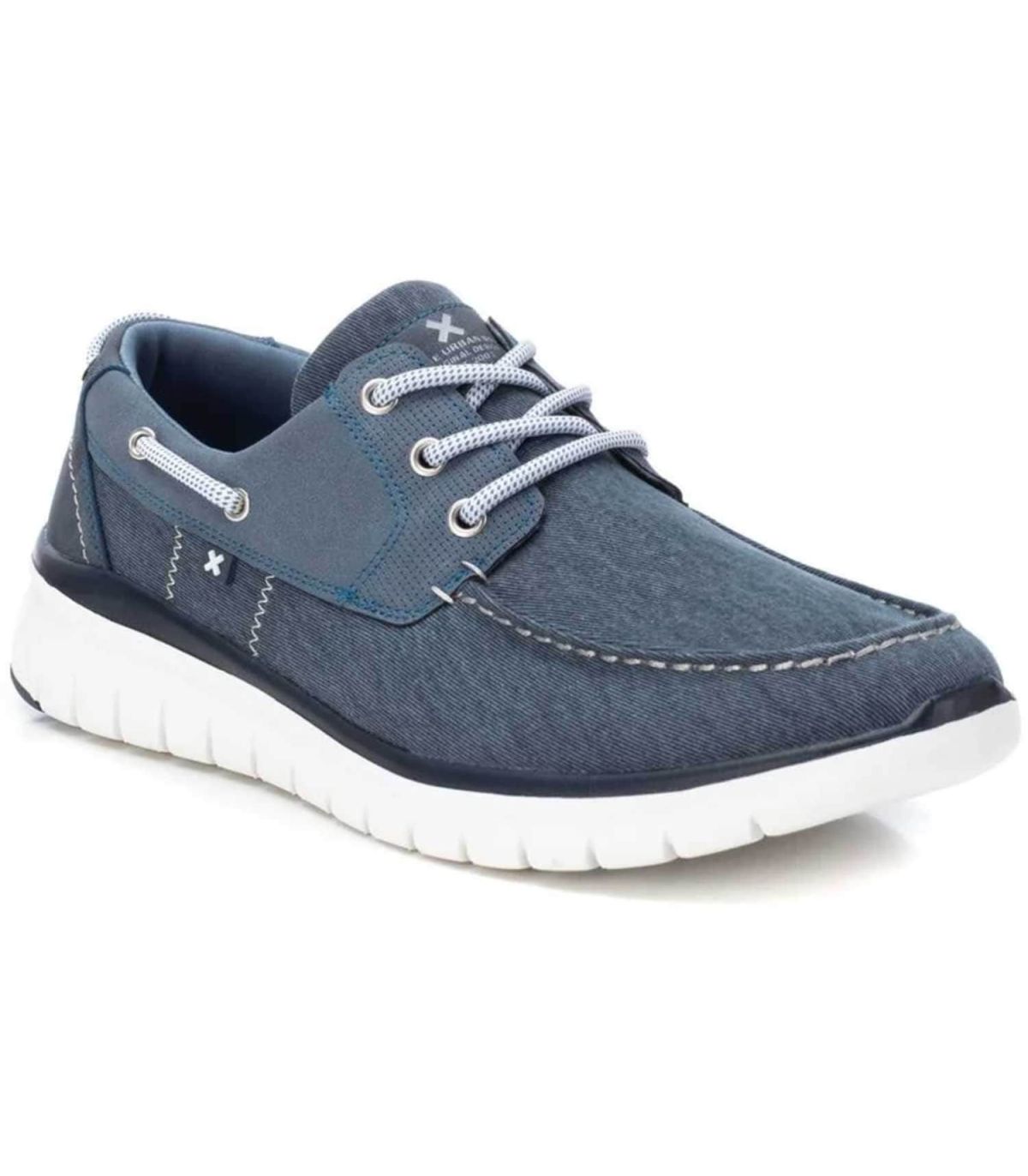 XTI Zapato Casual 14231001 | Lona denim y suela segmentada