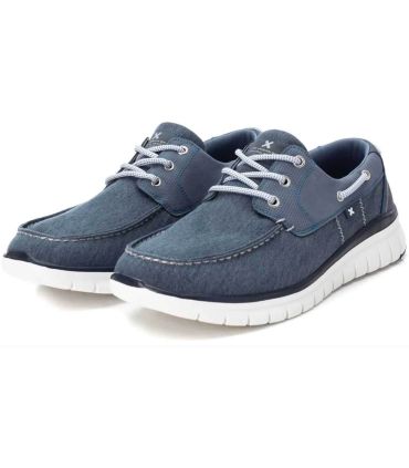 XTI Zapato Casual 14231001 | Lona denim y suela segmentada