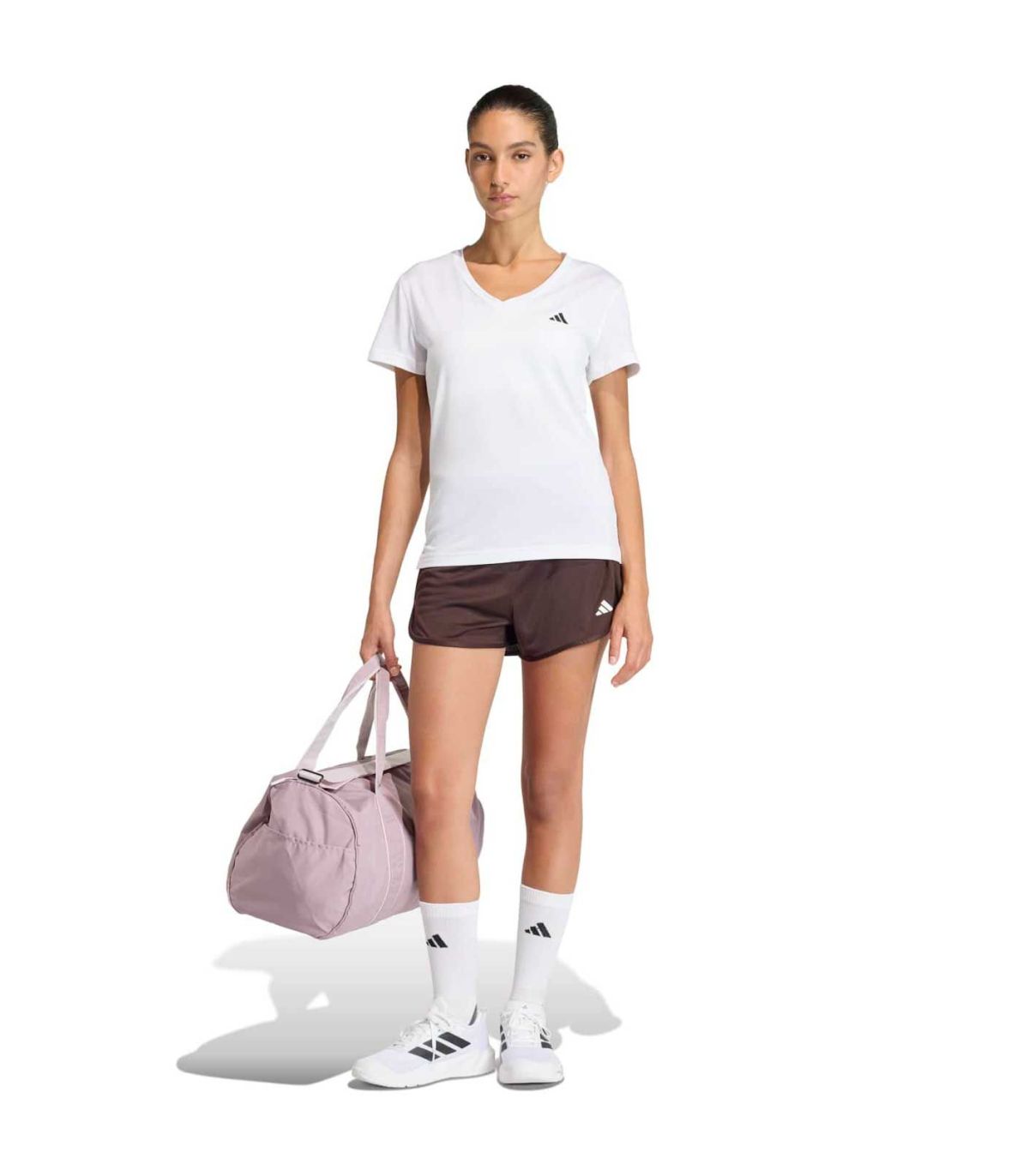 Adidas Camiseta Entrenamiento con Cuello Pico | Acción secante