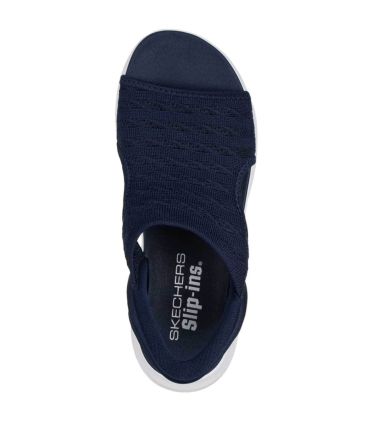 Skechers Sandalia Slip ins Sun Warmth | Punto transpirable y talón manos libres