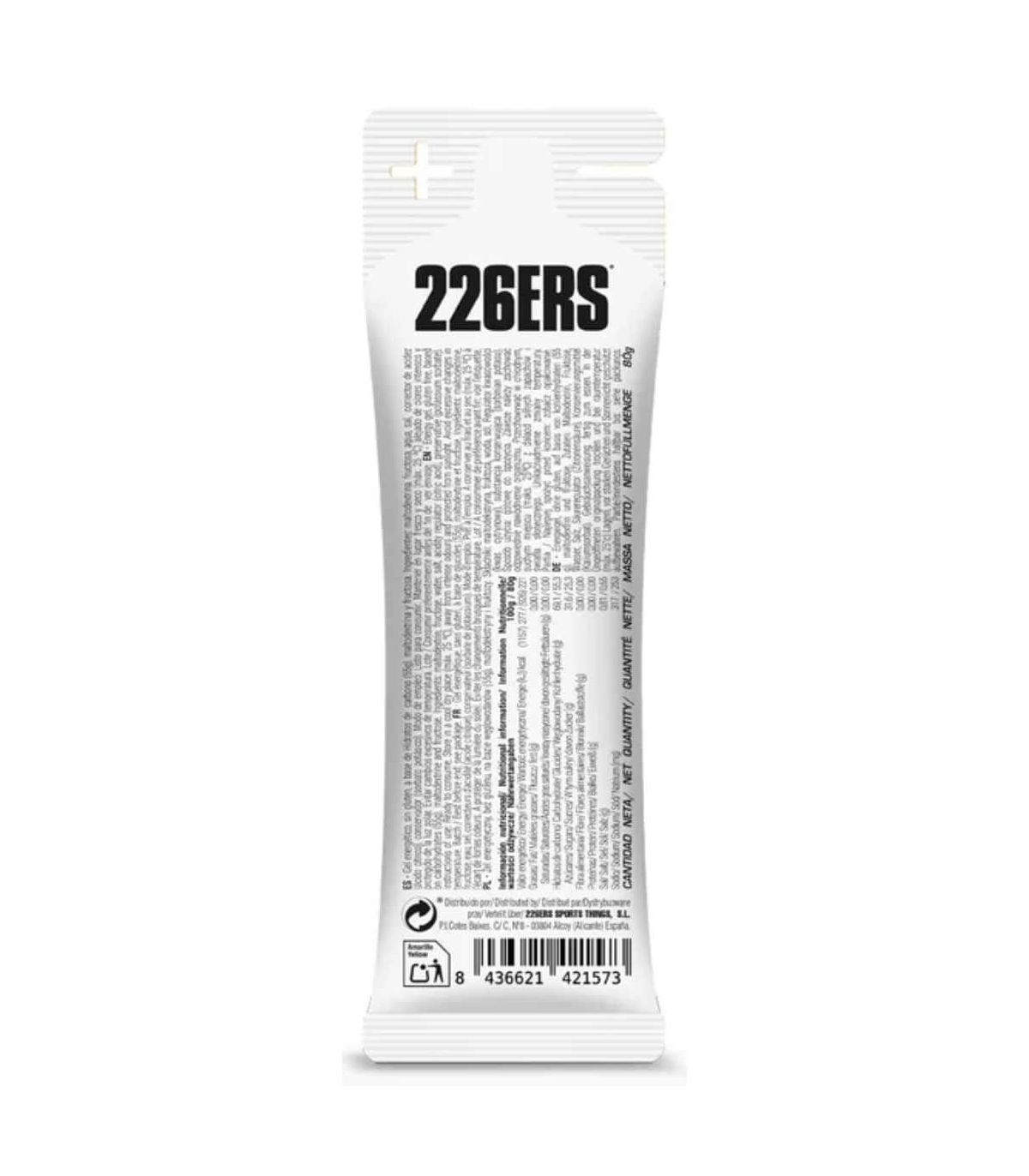 226ERS Gel Energético High Fructose Gel Fresa | 80g
