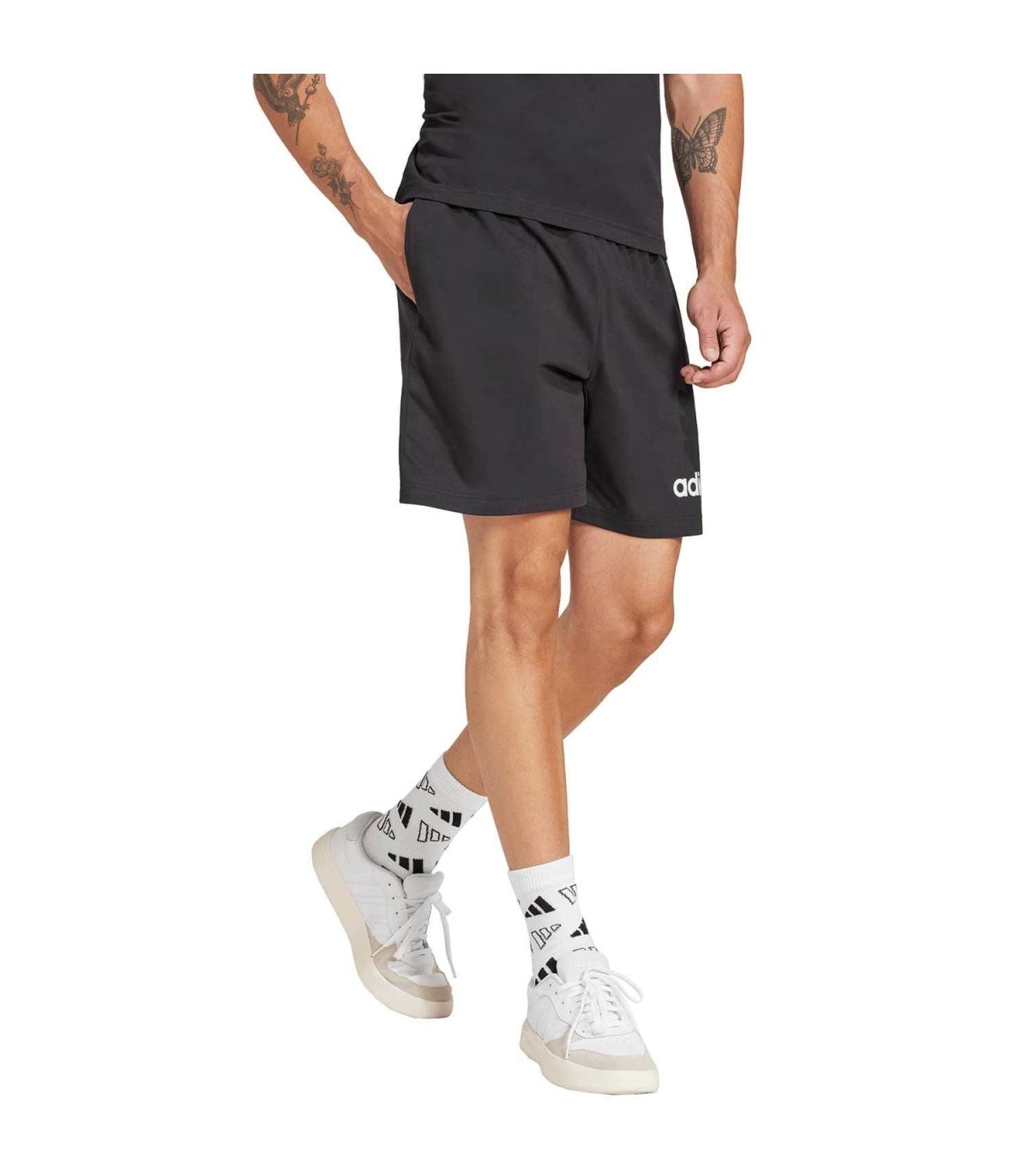 Adidas Pantalon Corto Linear | Cintura fruncida y confort