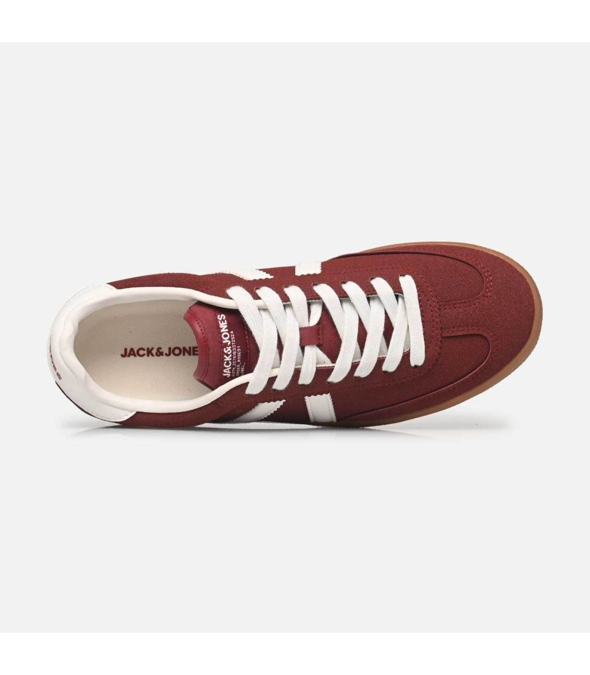 Jack Jones Jfwmambo Suede Special Ruby Wine | Goma caramelo