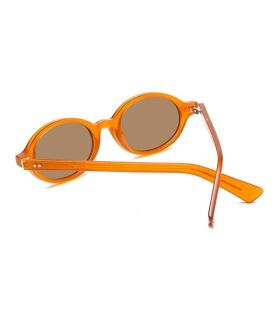 Ocean Gafas de Sol Polarizadas L,Espiguette Transparent Brown / Brown