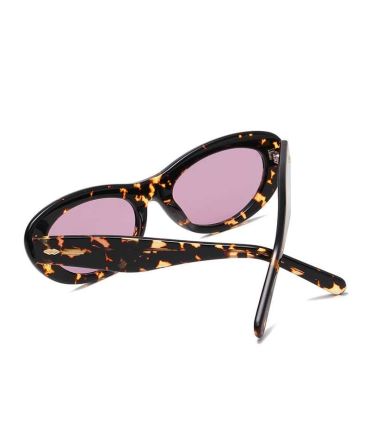 Ocean Gafas de Sol Polarizadas Sardinero Brown / Purple | Carey ovalada