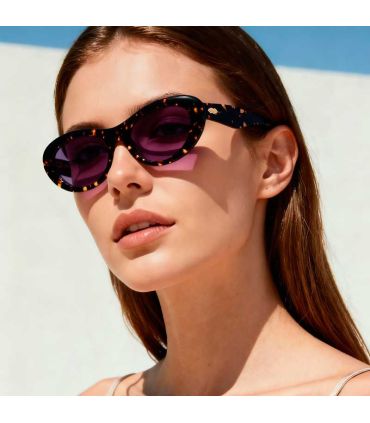 Ocean Gafas de Sol Polarizadas Sardinero Brown / Purple | Carey ovalada