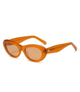 Gafas de sol polarizadas Ocean Sardinero Brown con montura ligera y lentes marrones.