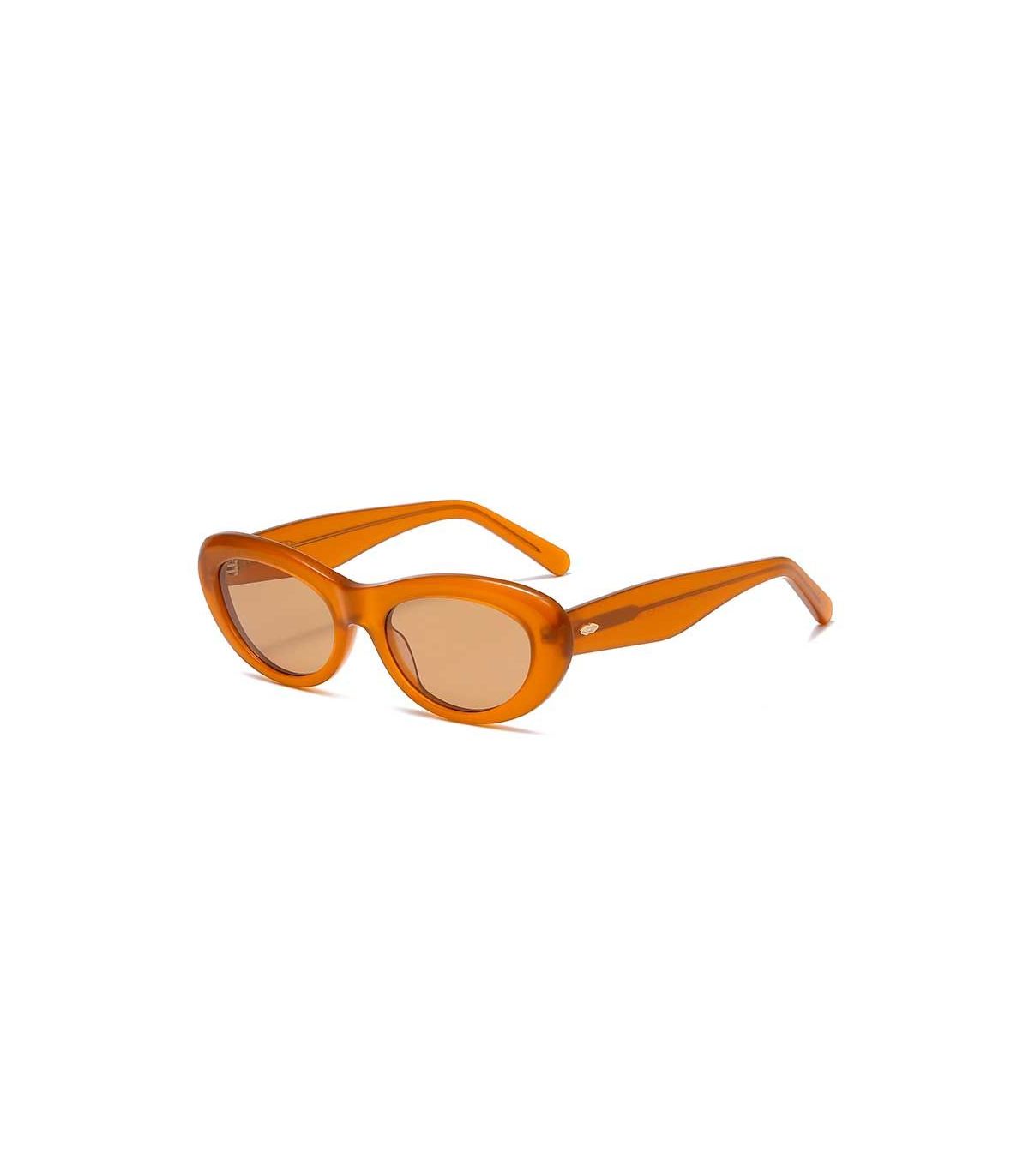 Gafas de sol polarizadas Ocean Sardinero Brown con montura ligera y lentes marrones.