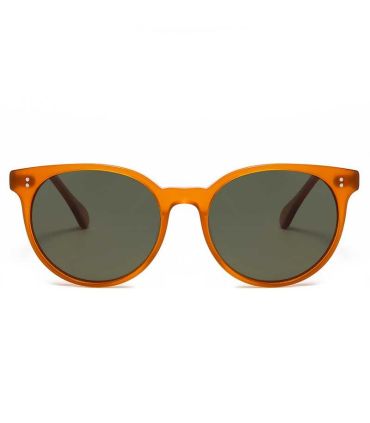 Ocean Gafas de Sol Polarizadas Classic 3 Transparent Honey / Green | Armazón miel