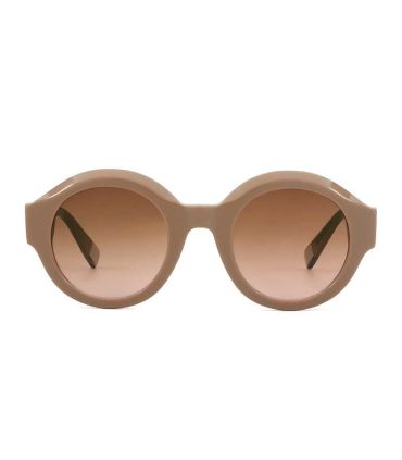 Ocean Gafas de Sol Polarizadas New Era 3 Beige / Brown | Aro circular