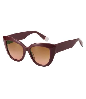 Gafas de sol polarizadas Ocean New Era 4 marrón claret para mujer de estilo deportivo.