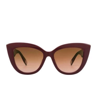Ocean Gafas de Sol Polarizadas New Era 4 Claret / Brown | montura burdeos