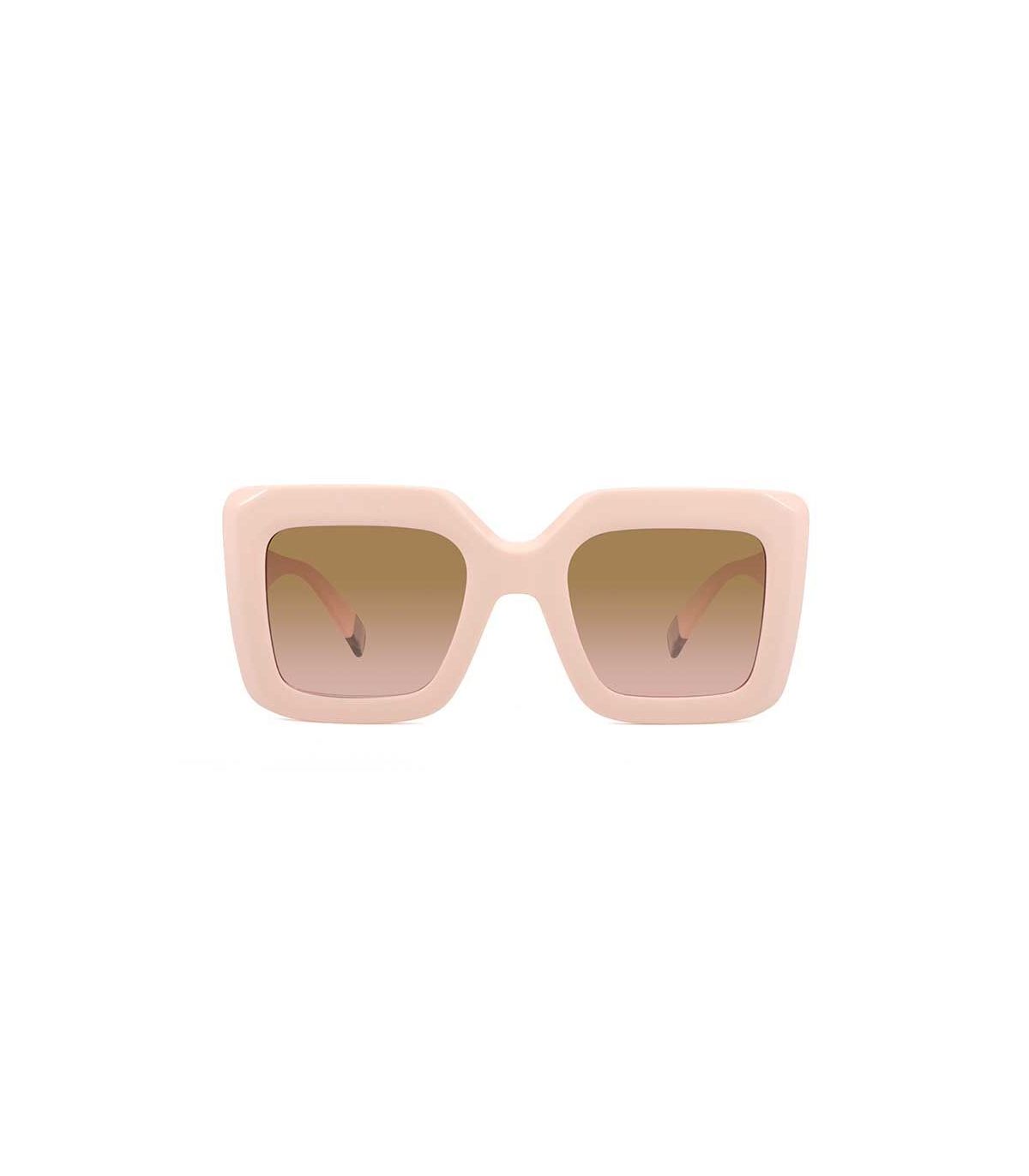 Ocean Gafas de Sol Polarizadas New Era 5 Beige / Brown | Cuadrada