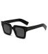 Gafas de sol polarizadas Ocean New Era 12 negras para mujer con lentes antirreflejos.