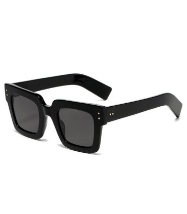 Gafas de sol polarizadas Ocean New Era 12 negras para mujer con lentes antirreflejos.