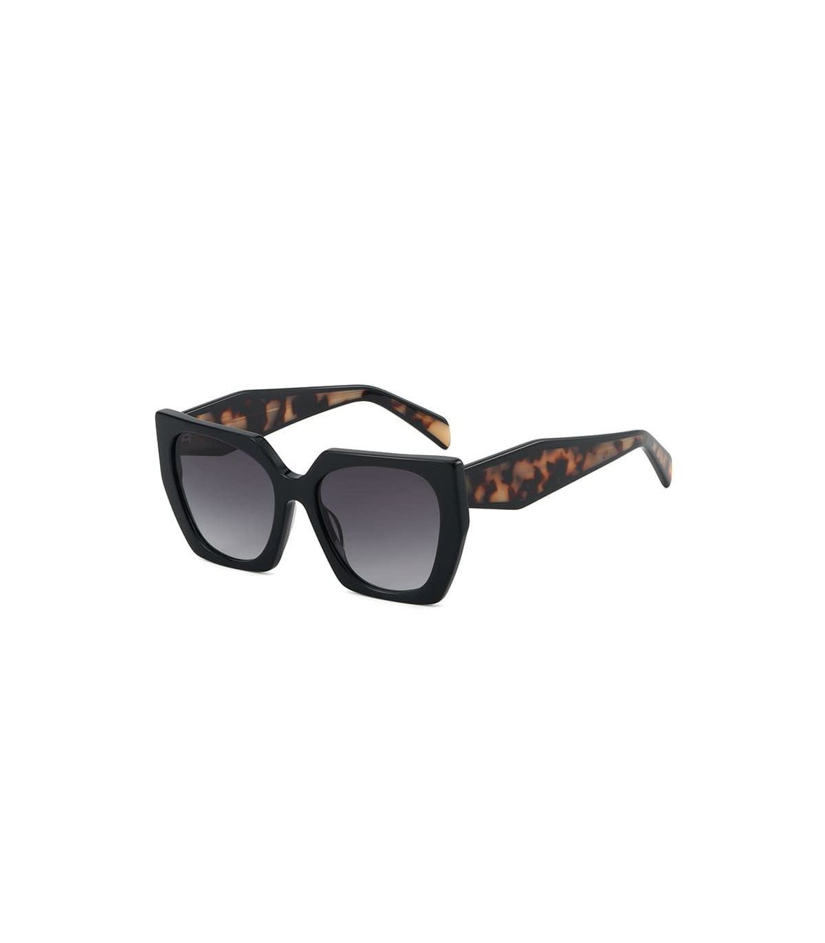 Gafas de sol polarizadas Ocean New Era 13 negras con lentes grises para mujer.