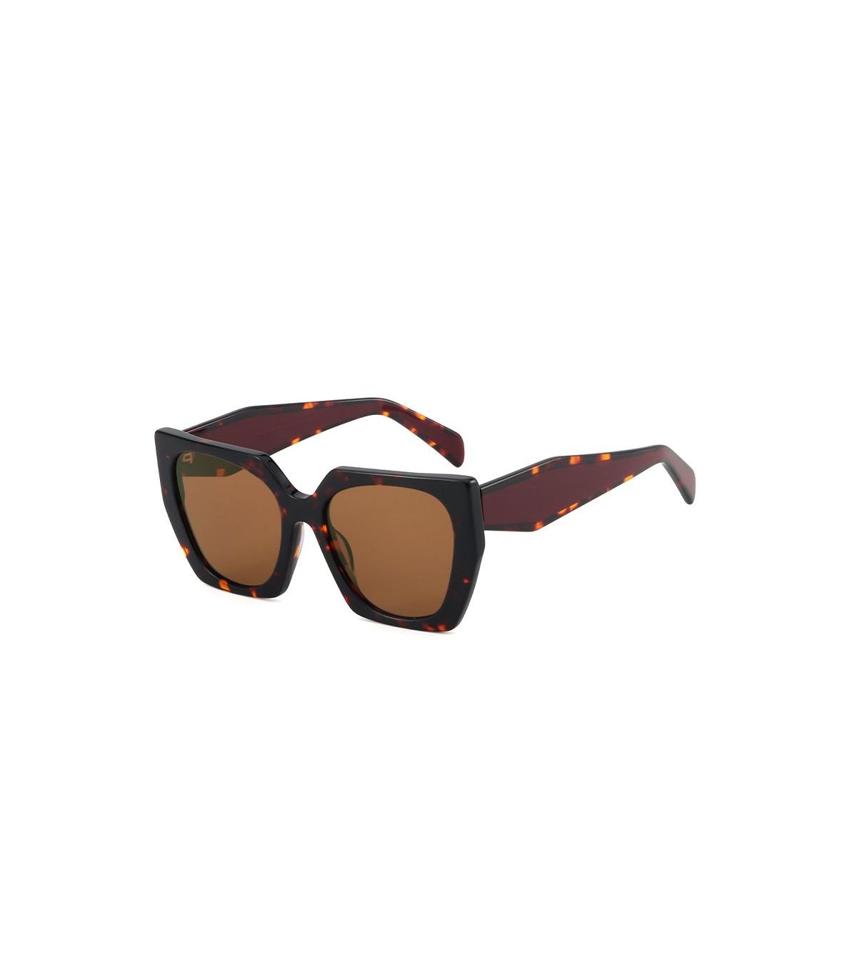 Gafas de sol polarizadas Ocean New Era 13 marrones para mujer con lentes de alta protección.