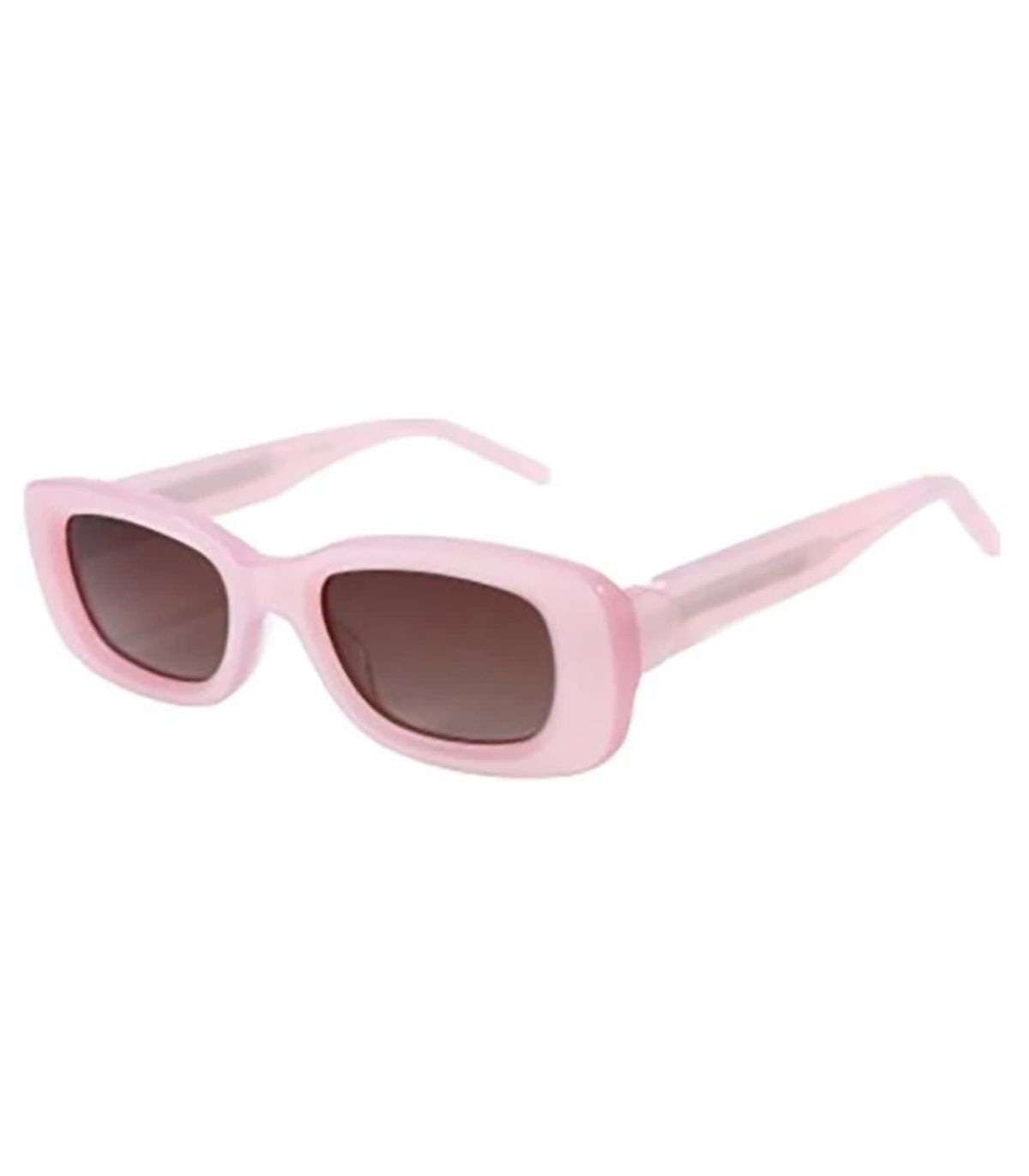 Gafas de sol polarizadas Ocean Malta con montura rosa y lentes ahumadas.