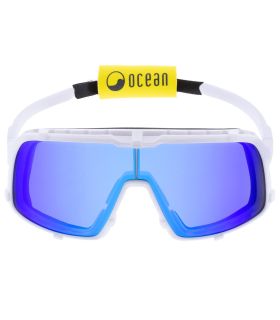 Ocean Gafas de Sol Polarizadas Leu White / Blue Revo