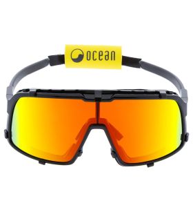 Ocean Gafas de Sol Polarizadas Leu Black / Red Revo