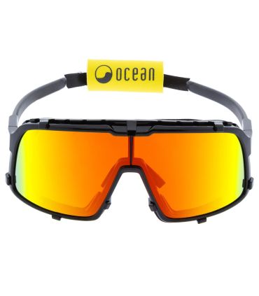 Ocean Gafas de Sol Polarizadas Leu Black / Red Revo | MTB