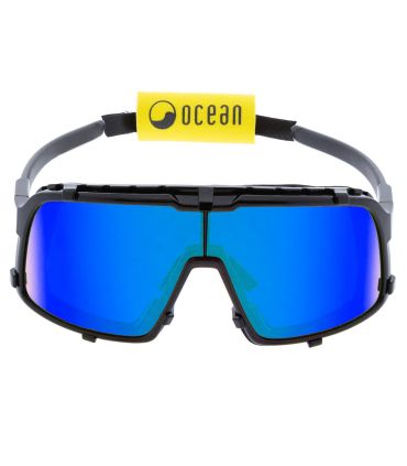 Ocean Gafas de Sol Polarizadas Leu Matte Black / Blue Revo | Modular